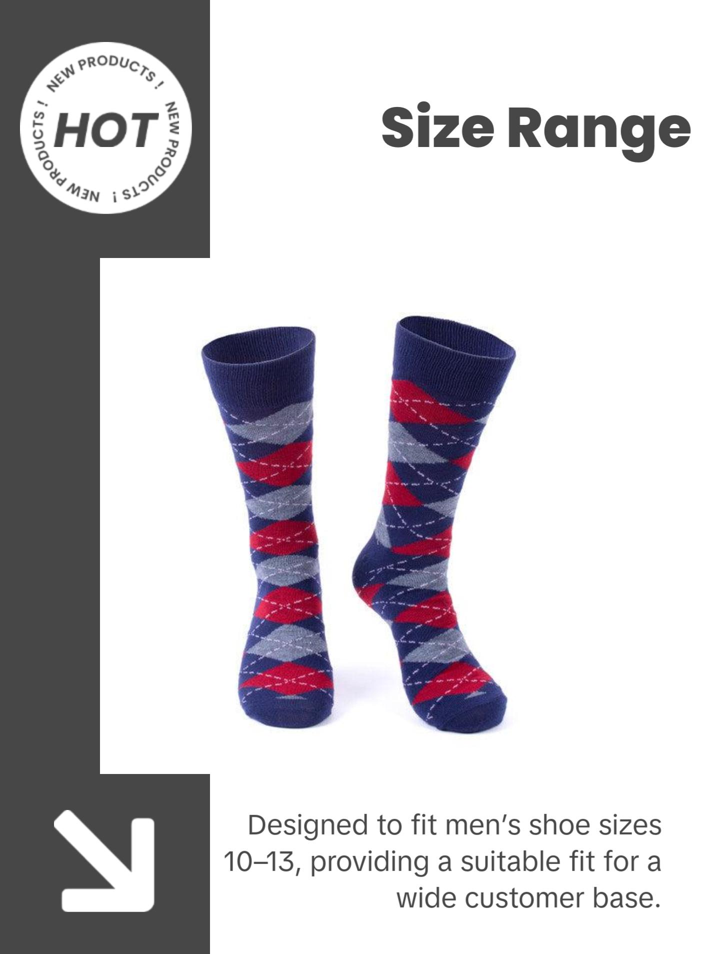 Vincent Di Mani Men’s 12-Pair Assorted Dress Socks – Modern Styles Pack