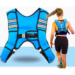 Weighted Vest 6lb, 10lb, 12lb, 25lb, 35lb, 45lb, 60lb Removable Iron Weights for Men and Women Workout for Calisthenics and Fitness Sport Training