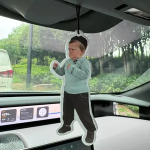 Car Air Freshener Ornament, Car Rear-view Mirror Hanging Aromatherapy Tablet Decoration, Car Interior Decoration Accessories for Car, Car Air Diffuser, Car Accessory