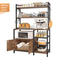 Rustic Brown Without Power Outlet