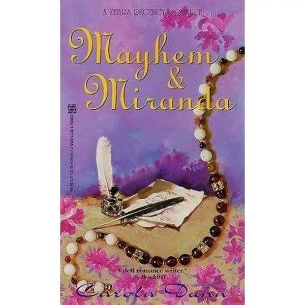 USED-Mayhem And Miranda (Zebra Regency Romance) by Dunn, Carola (Mass Market Paperback)