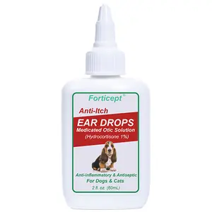 Forticept Ear Drops for Dogs - Ear Infection Treatment 2oz