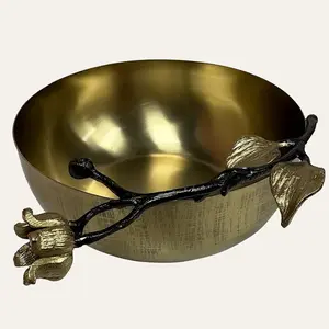 Gold Serving Bowls - Small and Large