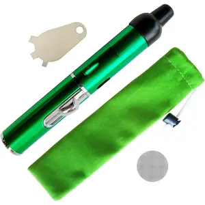 Torch Lighter,Refillable Inflatable Lighters,Built-in Detachable Jet Flame Torch Lighter Kitchen Cooking,Green