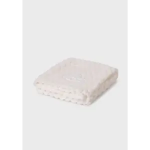 9491 Mayoral Cloud Plush Blanket, Off-White