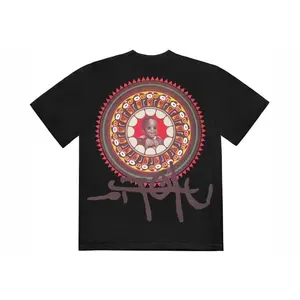 Travis Scott x KAWS Utopia II Tee Black (men) by StockX