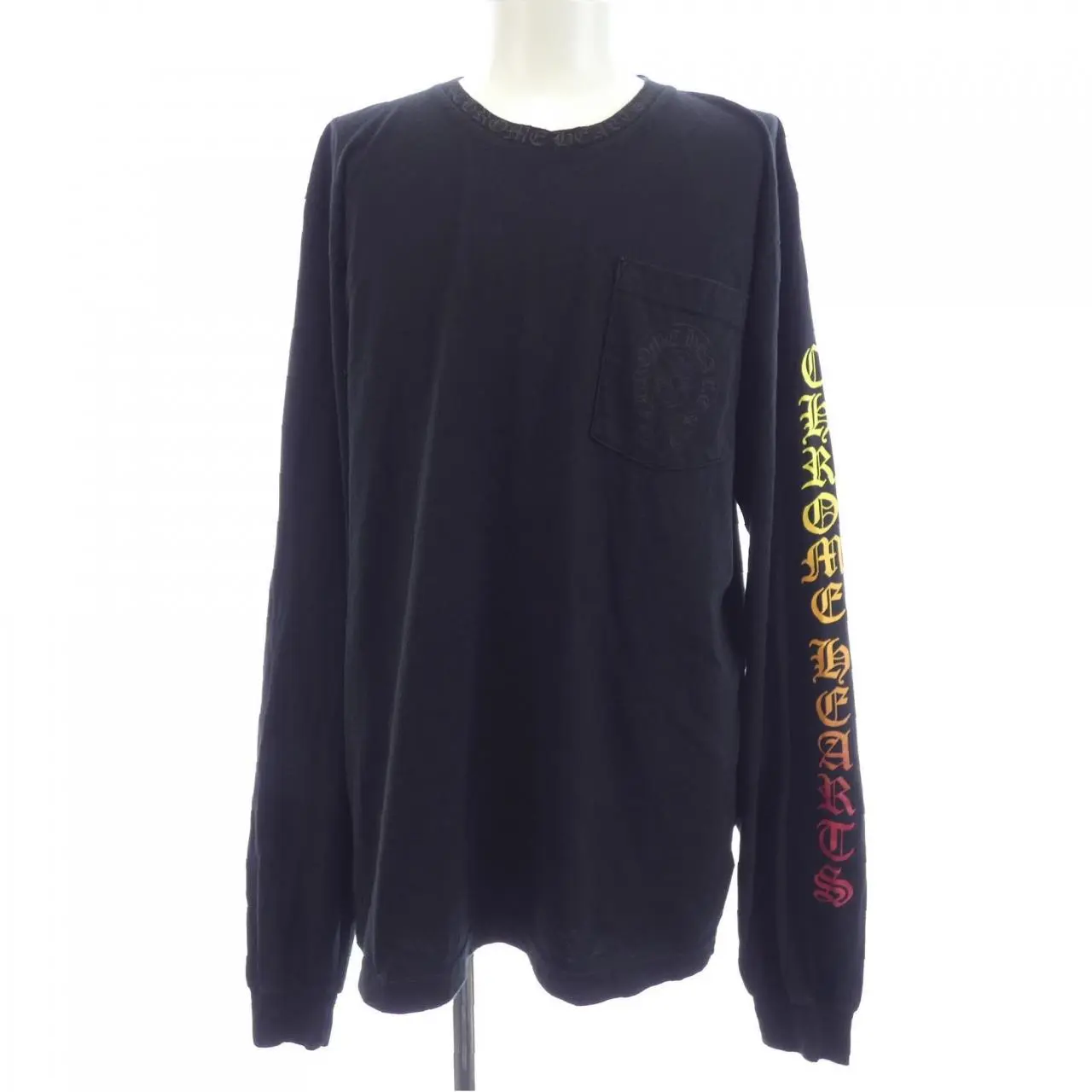 Pre-owned Chrome Hearts Cotton Small Leather Goods HORSE SHOE T Shirt