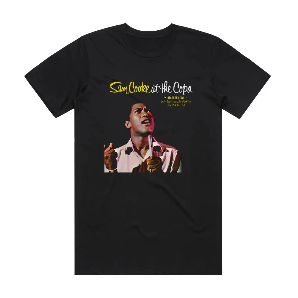 Sam Cooke At The Copa Album Cover T-Shirt