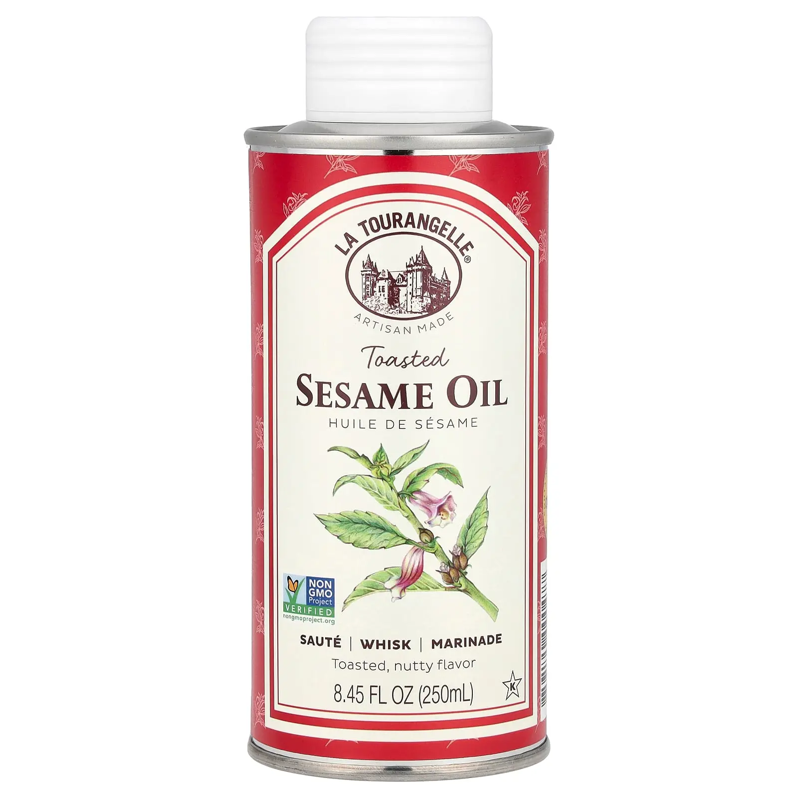 La Tourangelle Toasted Sesame Oil, 8.45 fl oz (250 ml)