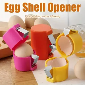 3PCS Egg Shell Opener, Egg Cracker Egg Peeler Egg Separator For Raw Eggs, Hard Boiled Egg Peeler Tool For Cutting Eggs, Eggs Breaker Kitchen Gadgets For Cooking Bakery