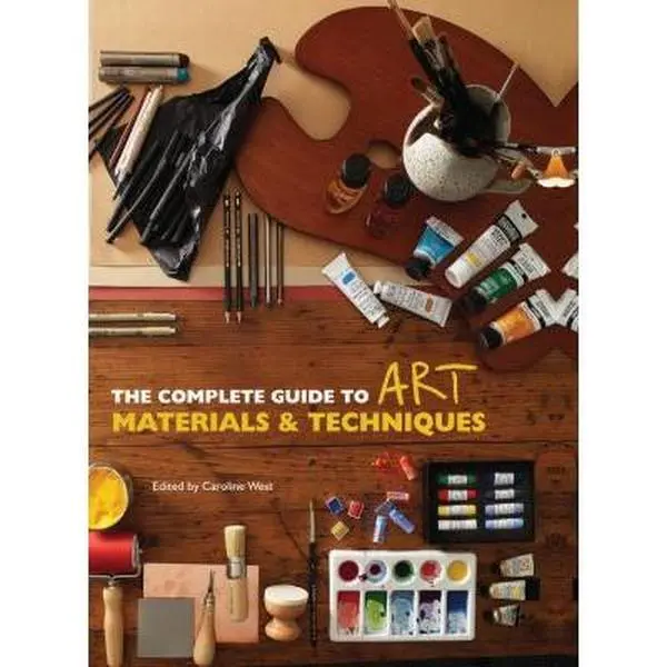 USED Book - The Complete Guide to Art Materials and Techniques (Flexibound) - english