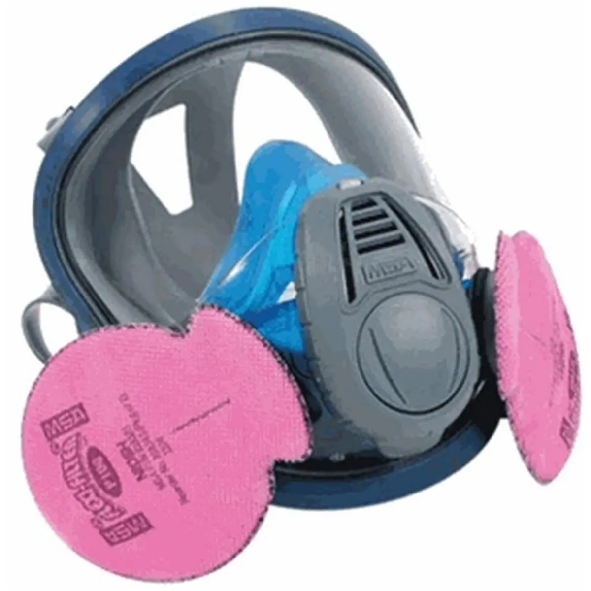 212 MAIN Large Size Full Face Respirator Mask - Advantage 3230 Model Safety Gear, Adjustable European-Style Harness, Protects Against Gases and Particles