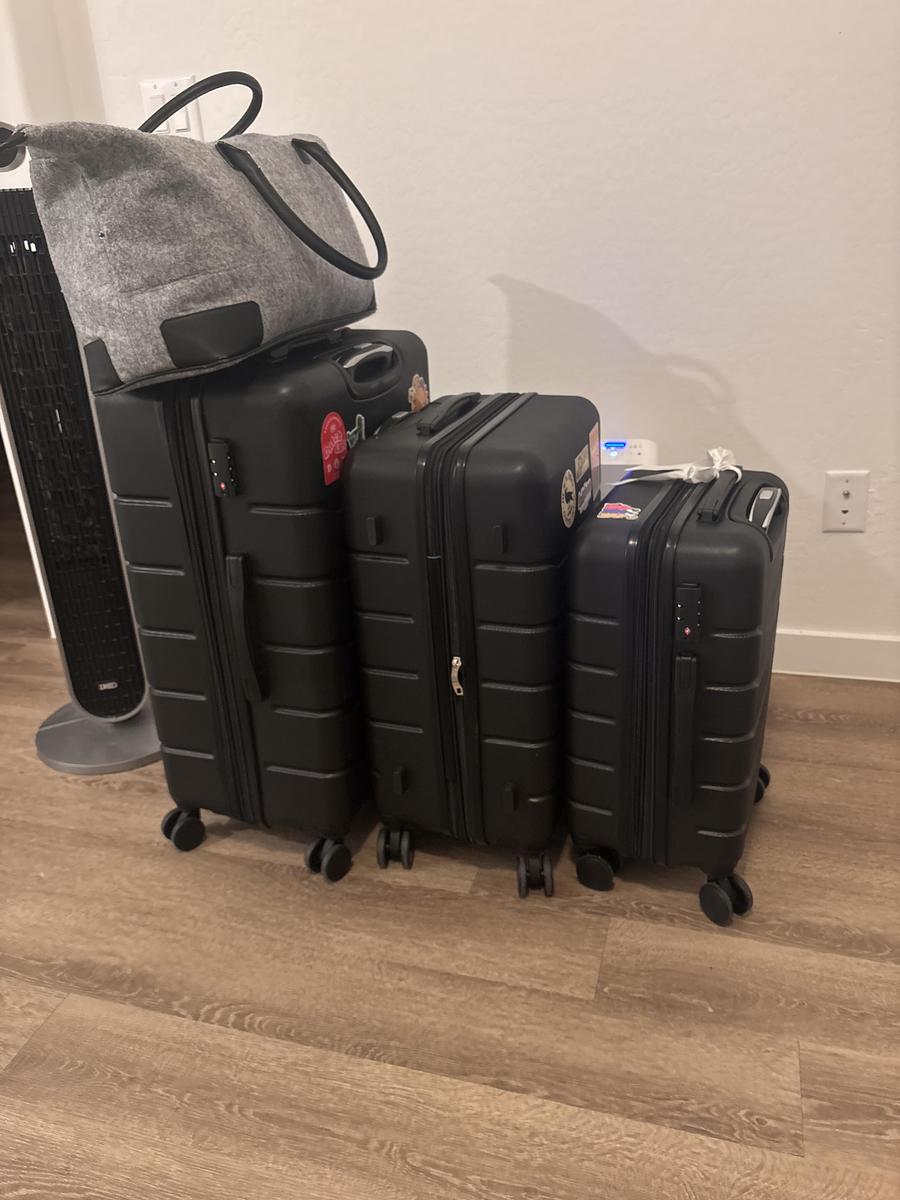 Item: Black, 3-Piece Set (20/24/28)