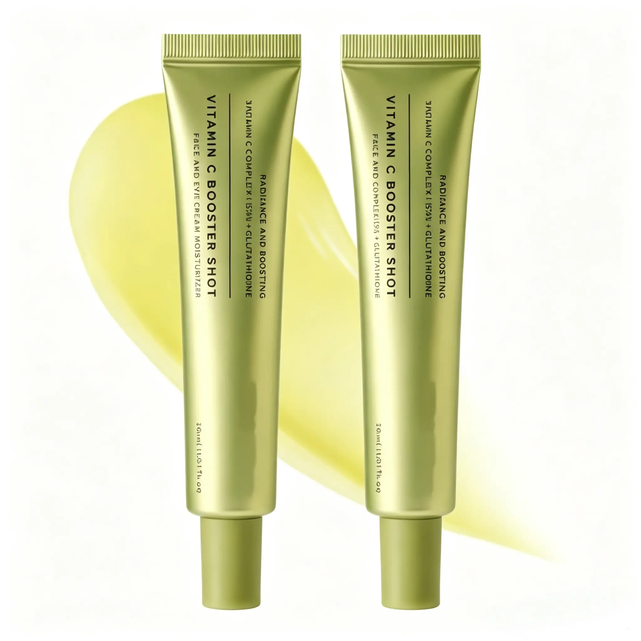 2 PCS Arencia Vitamin C Booster Shot Serum with Glutathione, Niacinamide and Vitamin E for Dark Spot Care, Fine Lines & Wrinkles, Glass Skin, Korean Skincare 30ml/1.01 fl.oz (Pack of 2)