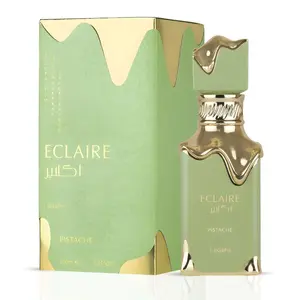 Eclaire Pistache Eau de Parfum Spray 100ml (3.4oz) by Lattafa | A Creamy Nutty Delight