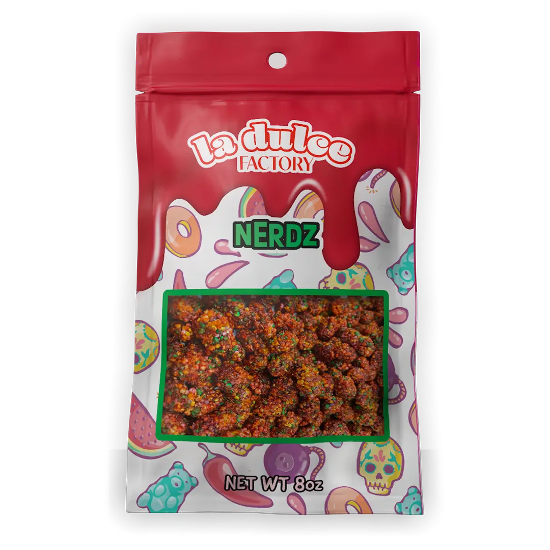 Chamoy Nerdz - Spicy Mexican Chamoy Candy, 8 oz. - Snack, Sweet
