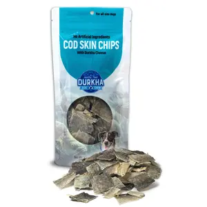 Cod Skin Chips Snack Cheese
