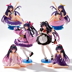 Date A Live Yatogami Tohka Anime Figure PVC Collectible Cute Sweet Lifelike Waifu Model Manga Desk Decor TikTok Viral Gift For Otaku Fans Teens Adults Collection Display Ornament