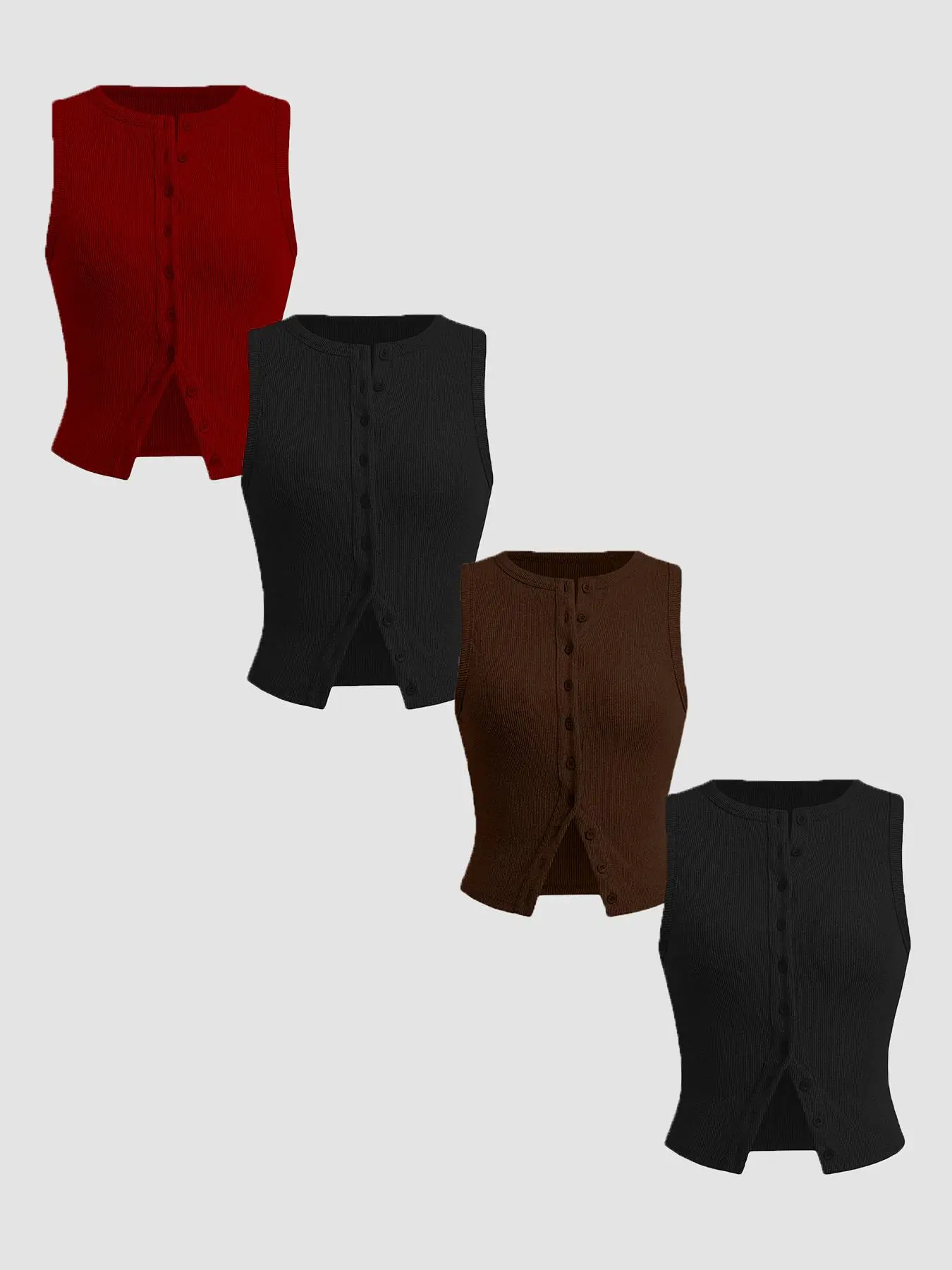 Black*2 pcs+Brown*1 pc+Red*1 pc