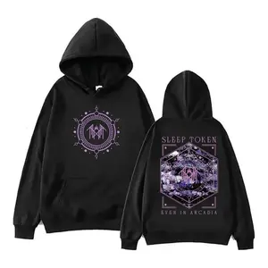 Sleep Token Even In Arcadia Flamingo Hoodie, Unisex Pullover for Rock Music Fans, Double-Sided Graphic, Ideal Gift for Music Lovers	