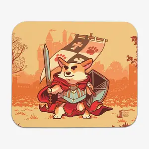 Warrior Corgi Mousepad