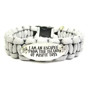 I'm An Escapee From The Island Of Misfit Toys 550 Military Spec Paracord Bracelet