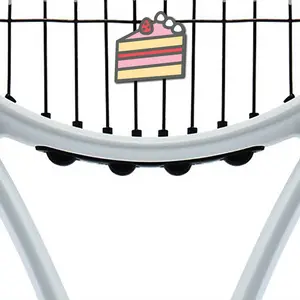 Delicious Dampeners - (2-Pack) Strawberry Shortcake - Food Tennis Vibration Dampener