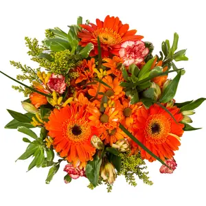 Pumpkin Spice Flower Mixed Bouquet