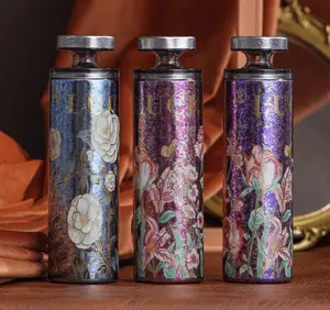 2026 new pure titanium thermos cup men's and women's high-looking exquisite and compact mini double-layer titanium cup portable water cup