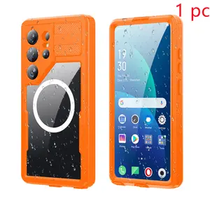 Waterproof Phone Case for Samsung Galaxy S26 Ultra/s26 Plus, Magnetic Wireless Charging, Full Coverage, Shockproof and Dustproof