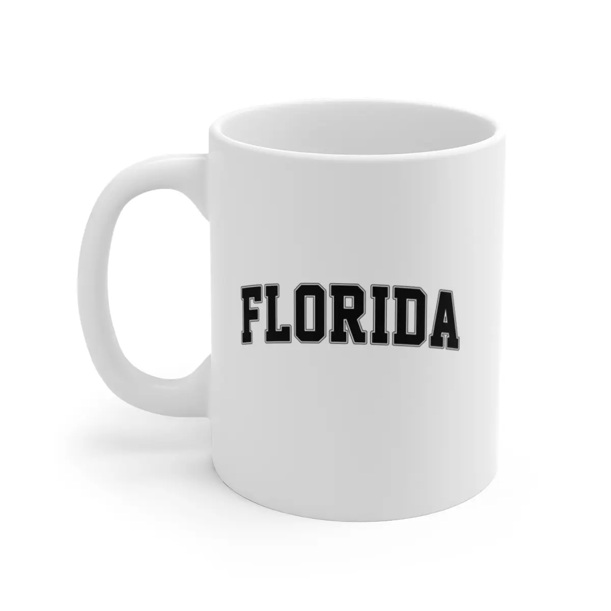 Florida - 11 oz Mug - Cute Gifts, State Gifts, Florida Locals, Gifts for Tourists - Perfect for Coffee, Chai, Lattes, Cappuccinos, Tea, and More - Drinkware Reusable Ceramic Cup Beverage Tumbler