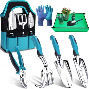 Kynup Garden Tool Set - Rust-Resistant Gardening Essentials with Hand Shovel, Trowel - Gardening Supplies, Gift Kit for Women