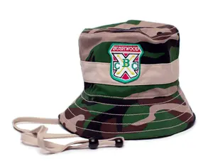 Bushwood BCC Camo Green Groundskeeper Bucket Hat Size Large-XLarge