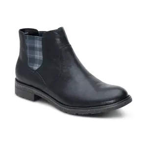 Aetrex Kaylee Arch Support Chelsea Boot - Black | Women's Orthotic Boots for Foot Pain Relief & All-Day Comfort