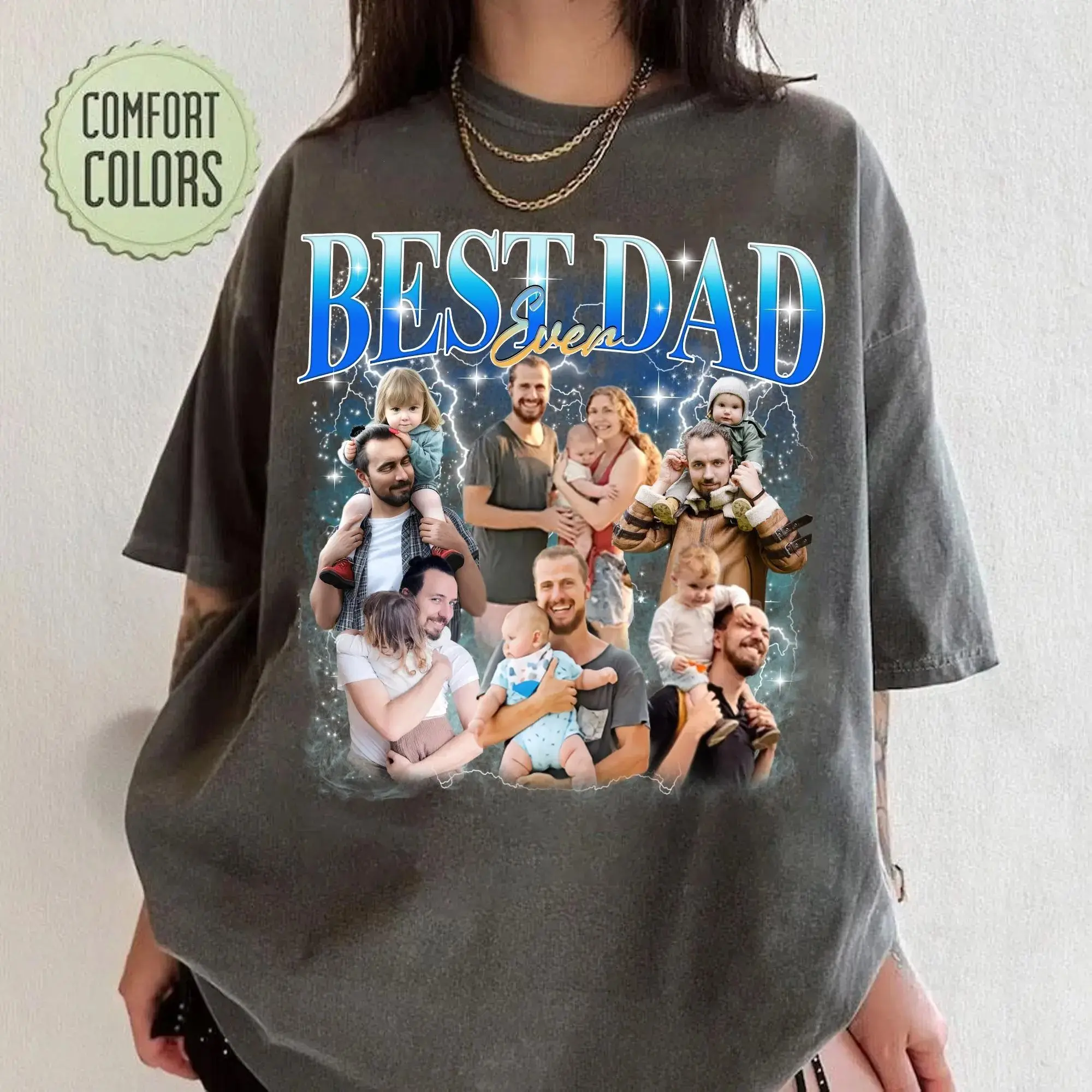 Custom Dad Name Shirt, Best Dad Shirt, Custom Father's Day Shirt, Fathers Day 2025 Shirt, Dad And Kids Shirt, Custom Dad Shirt, Daddy Shirt