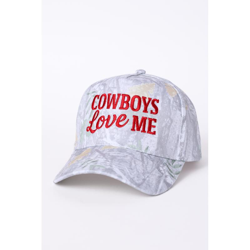 Cowboys Love Me Trucker Hat