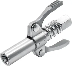 Coupler, Double Handle Quick Lock Release  Tips Ends Couplers, Rated 10,000 PSI, Compatible with All   1/8" NPT Fittings, 1-PC