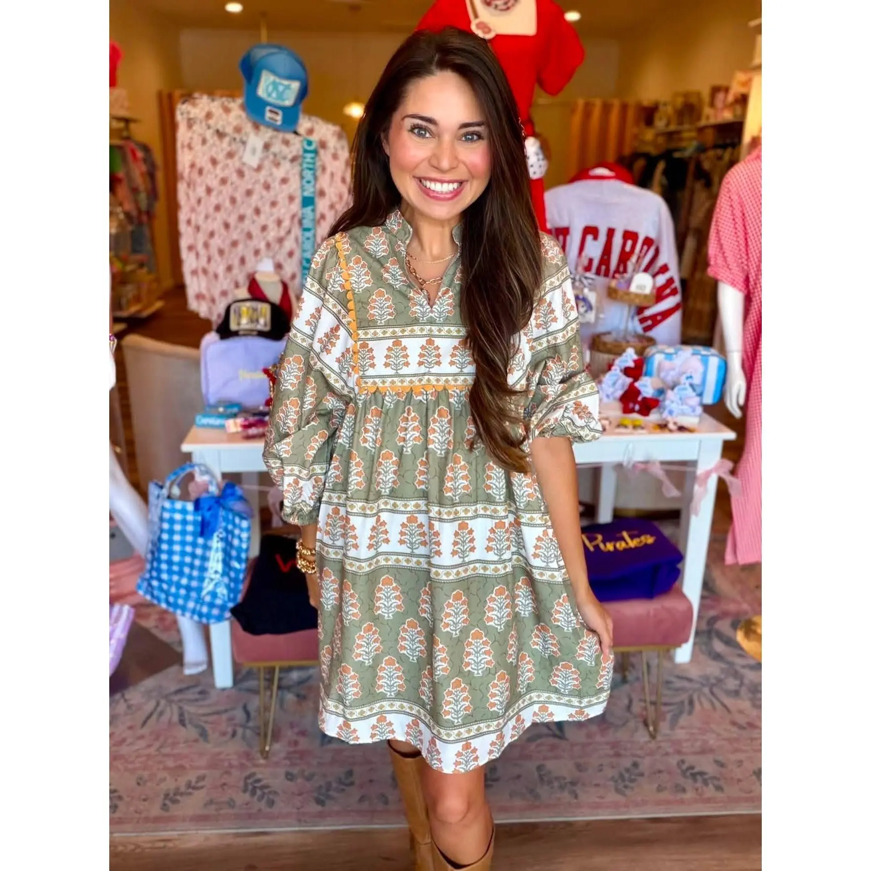 The Maeve Scallop Dress