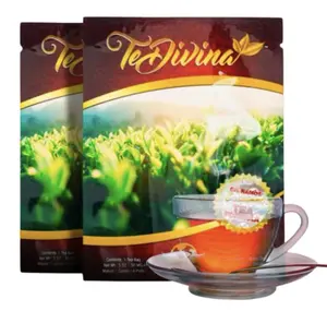 Té Divina Original- 2 weeks , Natural Herbal Tea - Caffeine Free, 2 weeks, Infused With Reishi premium Beverage