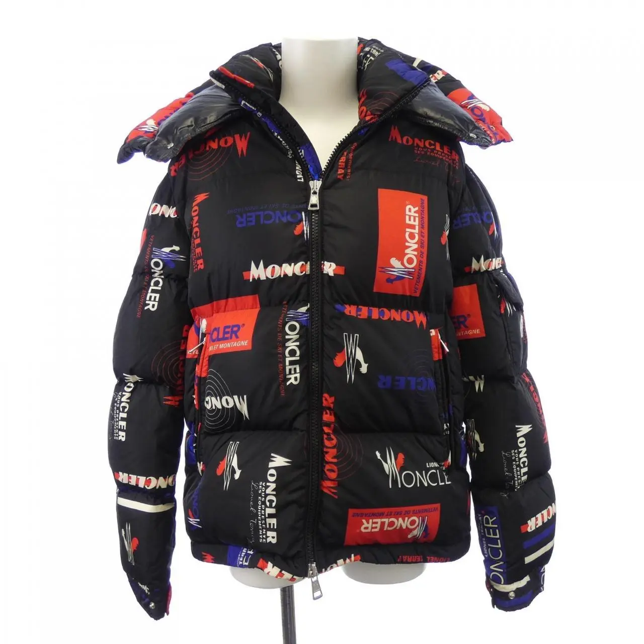 Pre-owned MONCLER Nylon Small Leather Goods WILSON down jacket