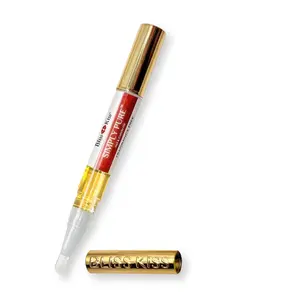 Bliss Kiss | 1 Fragrance Free | Nail Oil Cuticle Pen w/Vitamin E & Jojoba⏤Nail Strengthener Nail Growth Serum for Brittle Peeling Breaking Thin Nails