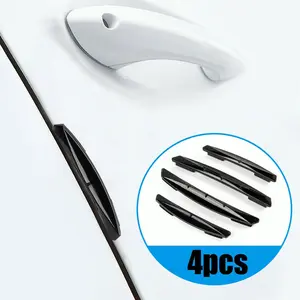 4x Anti-Collision Guard Strip Cover Car Accessories Door Edge Scratch Protector