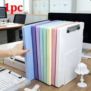 A4 Multifunctional Document Clipboard Folder, Portable File Organizer for Exam Papers, Ideal School Office Supplies, Mother's Day Gift, File Storage