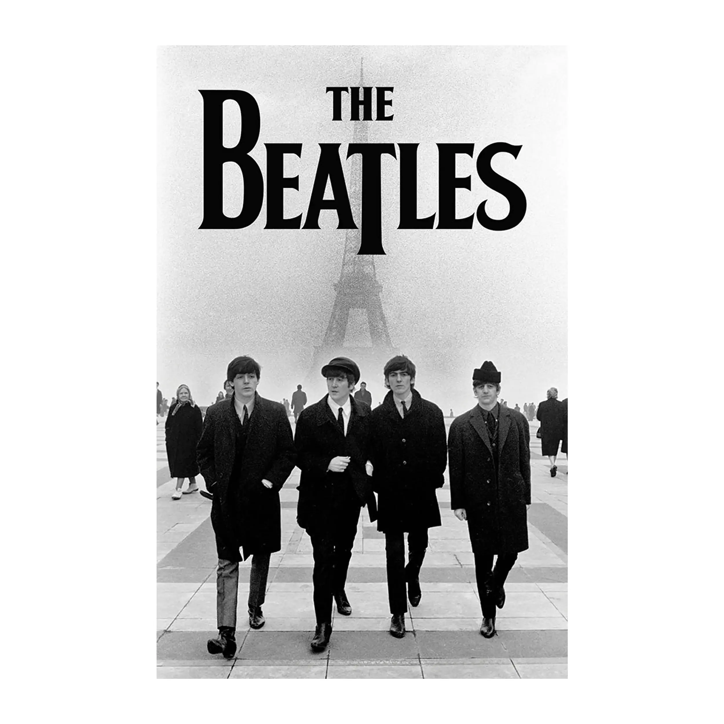 The Beatles - Eiffel Tower - 11x17 Poster The Beatles - Eiffel Tower - 11x17 Poster