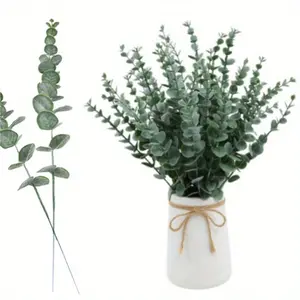 30 pcs Artificial Eucalyptus Branches simulation green plants decoration artificial flowers for Wedding Parties Party Home Table Beauty & Personal Care