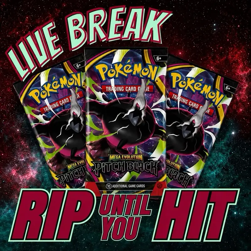 Pitch Black Rip Till You Hit, Non-Sports Trading Card Collectible Accessory