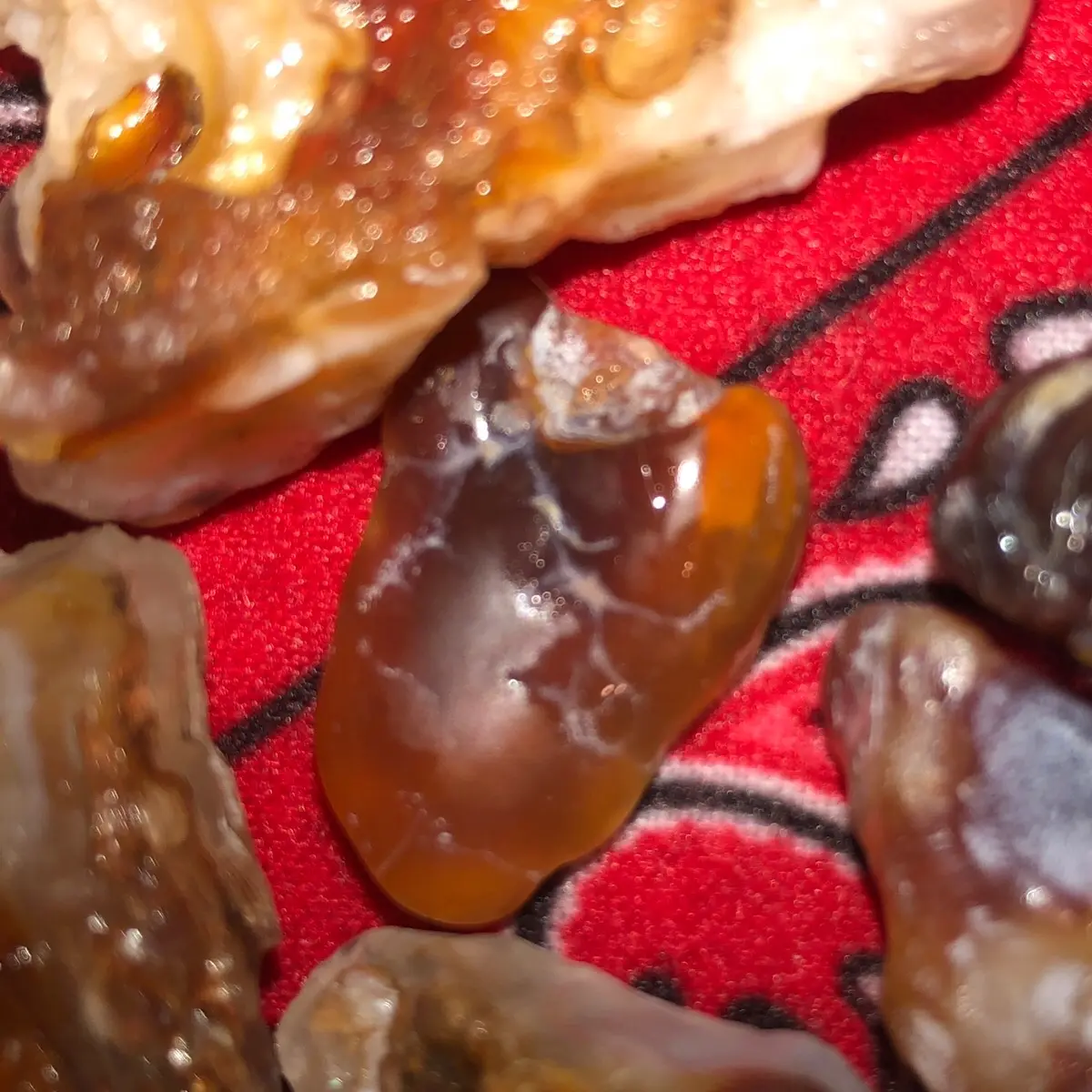 Bulk Fire Agates ! Bulk Fire Agates !