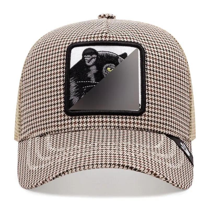 Black Panther Grid Pattern