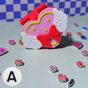 Heart Locket Keychain