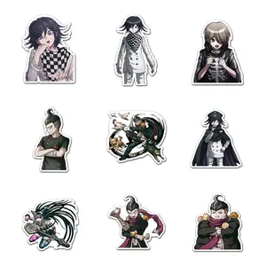 Danganronpa Sticker Pack 9 PCS Vinyl, G Car Wall Kid Phone Book Stickers, Funny Sticker Decal Decor